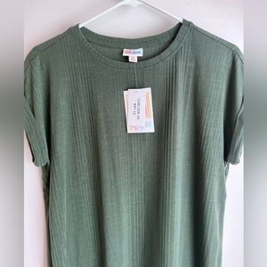 LulaRoe Chelsea Top, Green